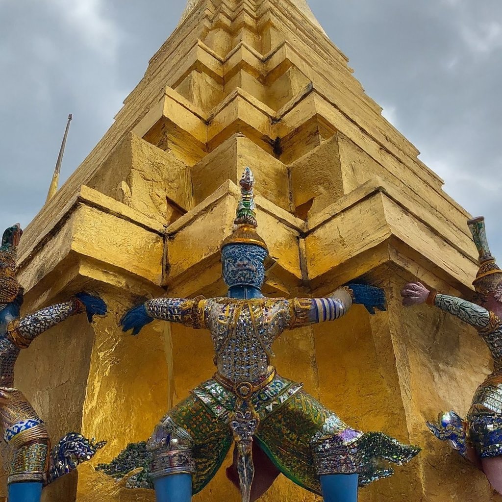 by Google Bard　Wat Phra Kaew