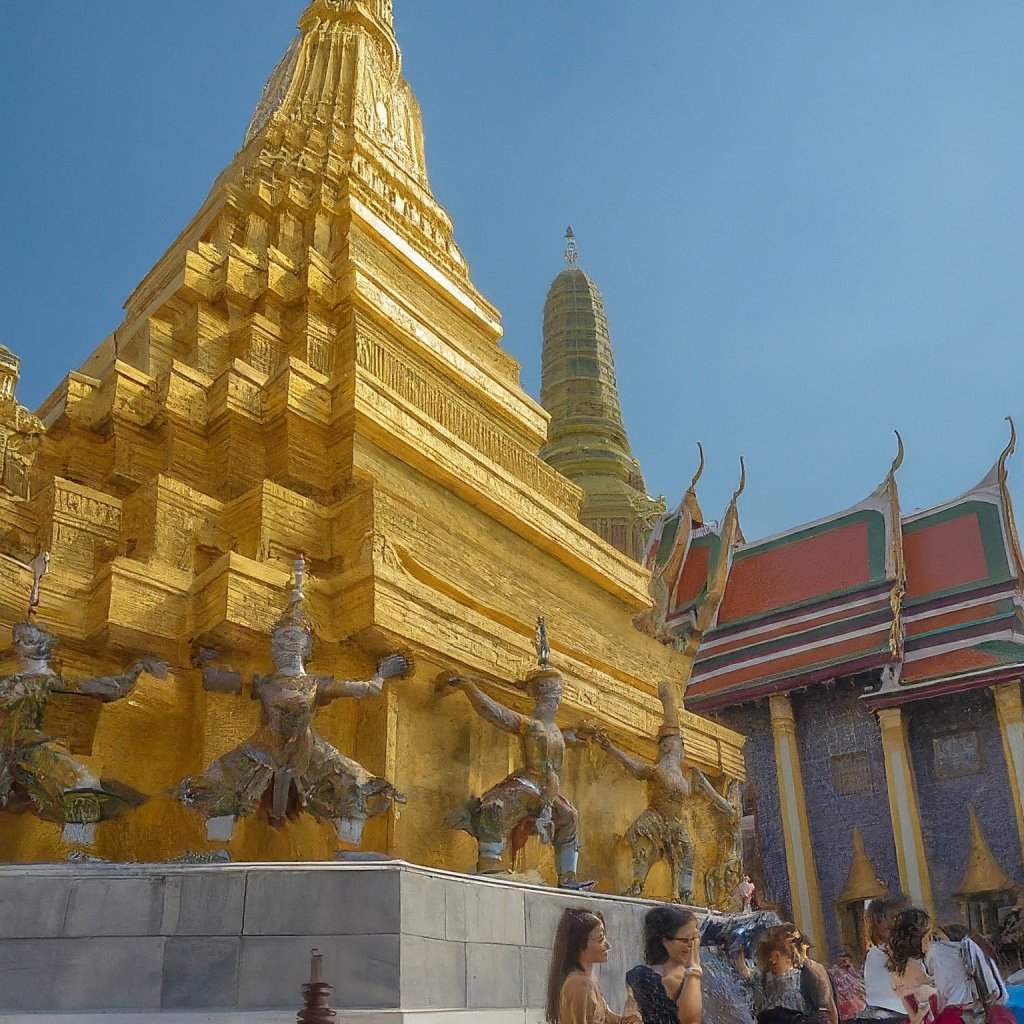 by Google Bard　Wat Phra Kaew