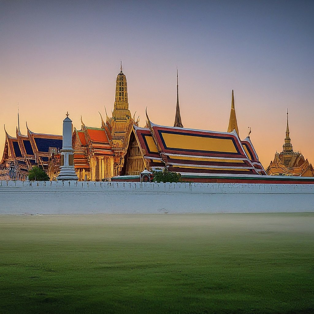 by Google Bard　Wat Phra Kaew